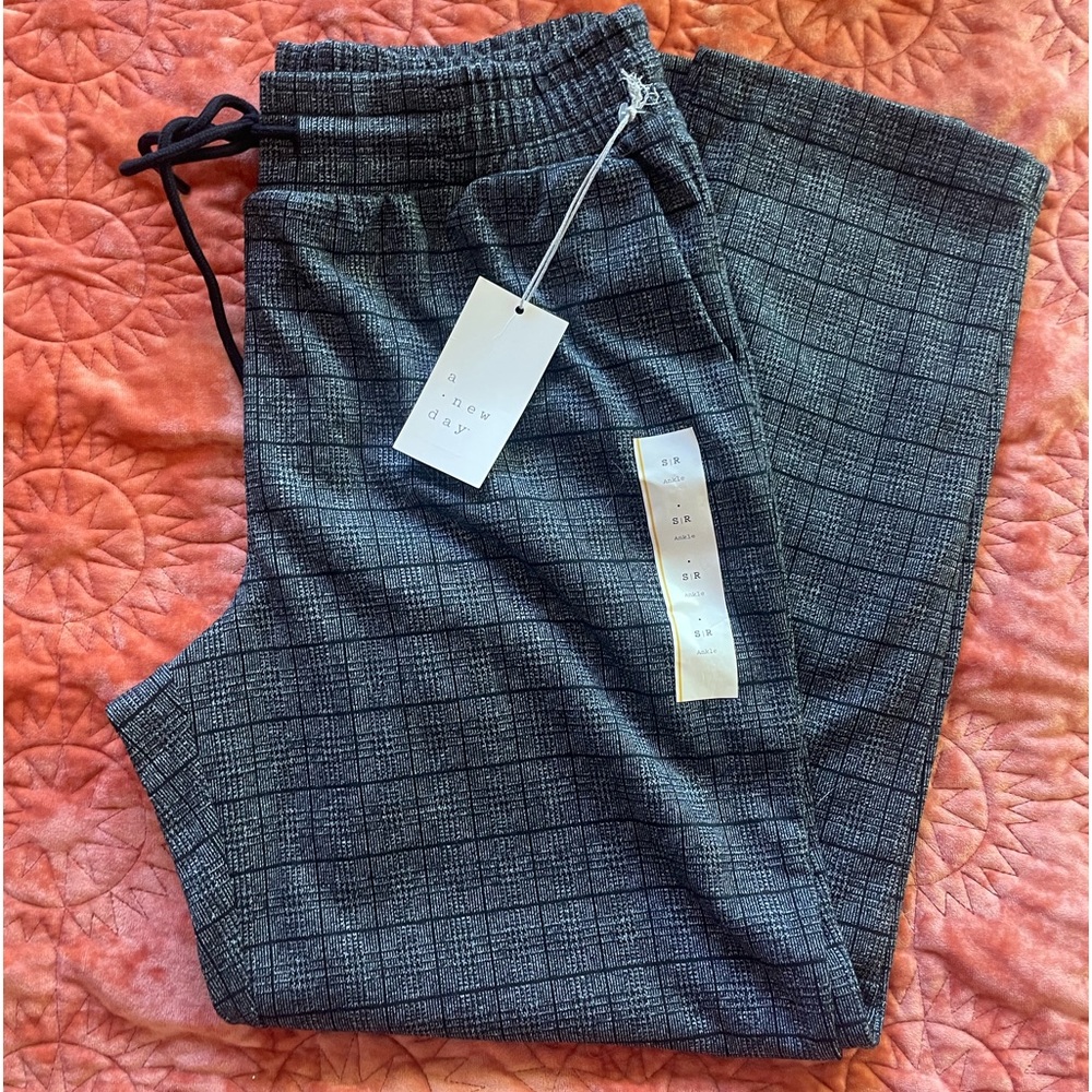 A new day, comfy drawstring dress pants size small